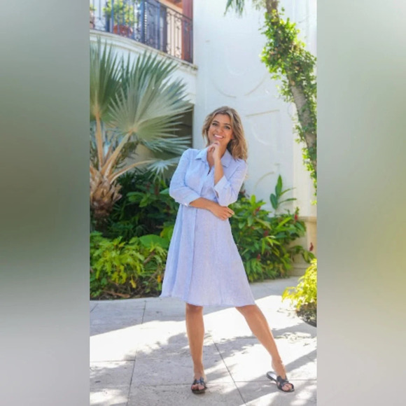 Marina St Barth Linen Dress - Picture 1 of 6